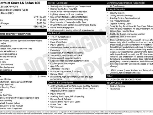Used 2019 Chevrolet Cruze LS image 31