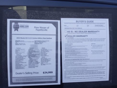 Used 2022 MAZDA CX-5 Carbon Edition image 33