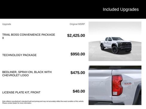 New 2026 Chevrolet Colorado Trail Boss AWD/4WD image 5