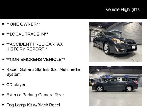 Used 2015 Subaru Impreza 2.0i AWD/4WD image 12