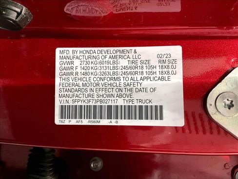 Used 2023 Honda Ridgeline RTL-E image 36