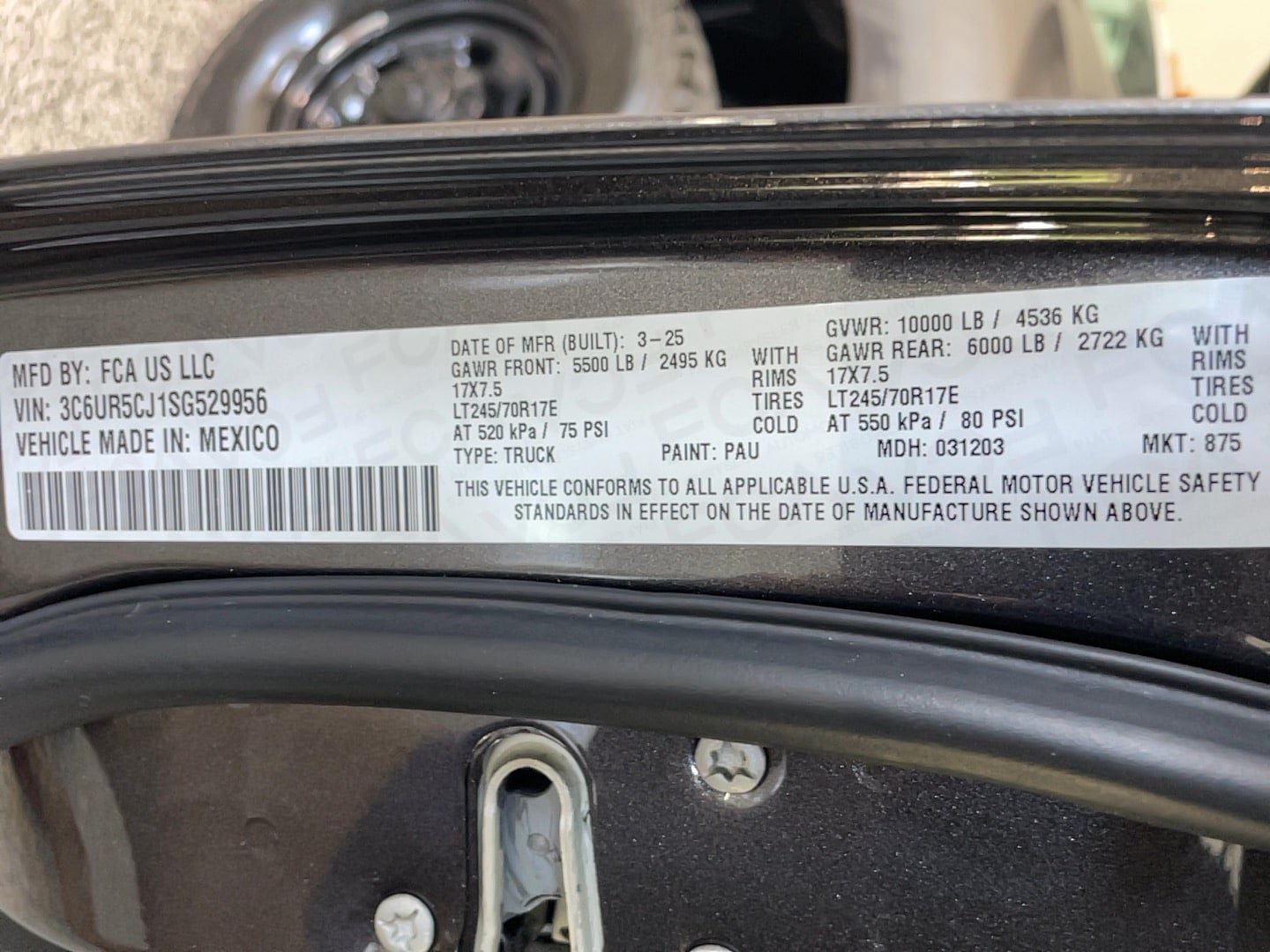 Used 2025 RAM 2500 Tradesman AWD/4WD image 7