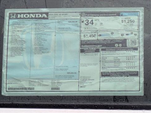 New 2026 Honda Civic Sport image 17