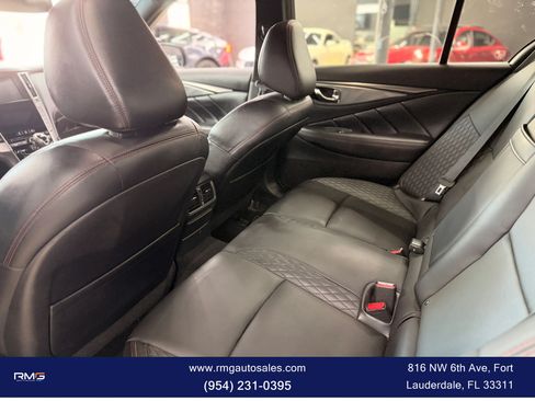 Used 2018 INFINITI Q50 Red Sport 400 w/ Proactive Package AWD/4WD image 13