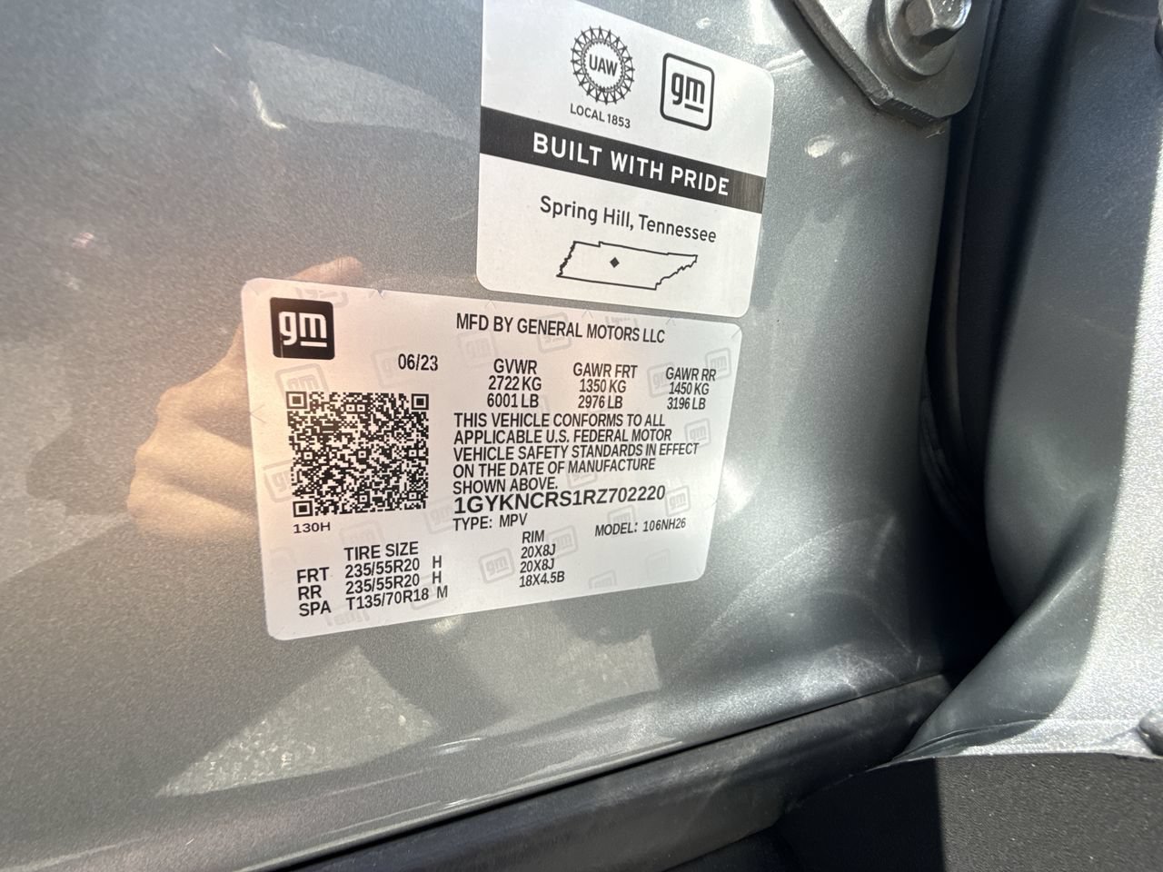 Certified 2024 Cadillac XT5 Premium Luxury w/ LPO, Premium Carpet Package FWD image 34