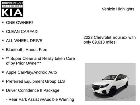 Used 2023 Chevrolet Equinox LS w/ LS Convenience Package AWD/4WD image 8