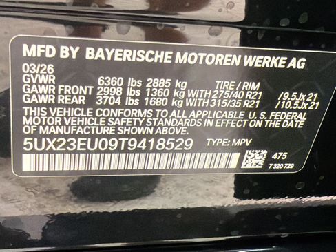 New 2026 BMW X5 xDrive40i w/ M Sport Package AWD/4WD image 19