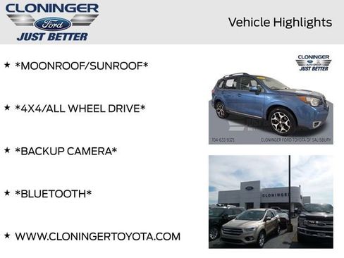 Used 2015 Subaru Forester 2.0XT Touring w/ Eyesight & Navigation System image 4