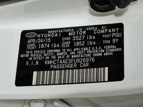 Used 2015 Hyundai Accent GLS FWD image 23