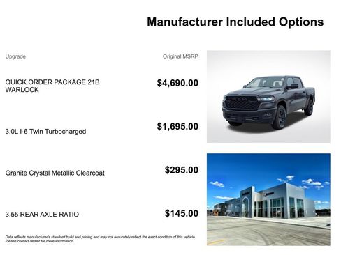New 2026 RAM 1500 Warlock AWD/4WD image 7