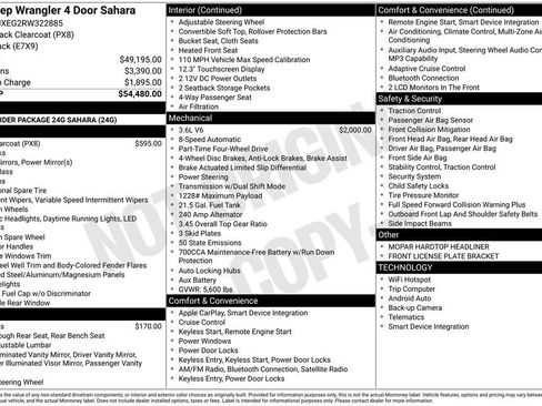 Used 2024 Jeep Wrangler Sahara image 6