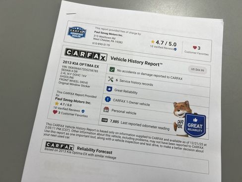 Used 2013 Kia Optima EX w/ Premium Pkg image 39