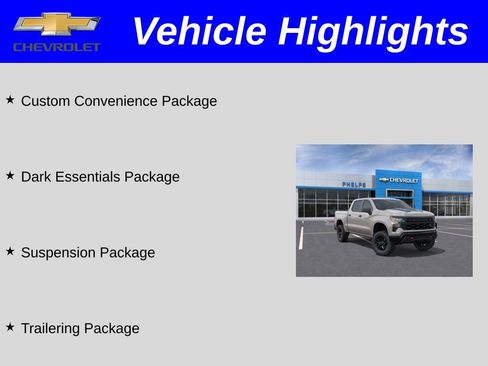 New 2026 Chevrolet Silverado 1500 Custom Trail Boss AWD/4WD image 2