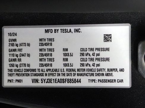 Used 2025 Tesla Model 3 Long Range RWD image 73