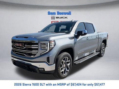 New 2026 GMC Sierra 1500 SLT w/ SLT Premium Plus Package AWD/4WD image 1