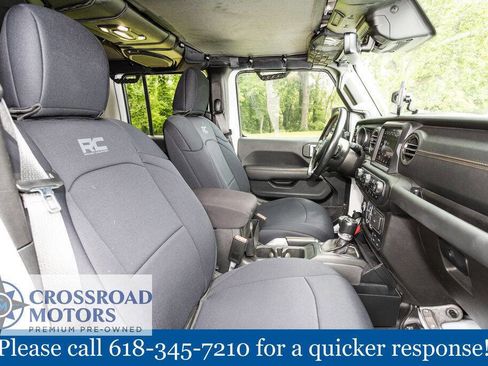 Used 2021 Jeep Wrangler Unlimited Sahara AWD/4WD image 34