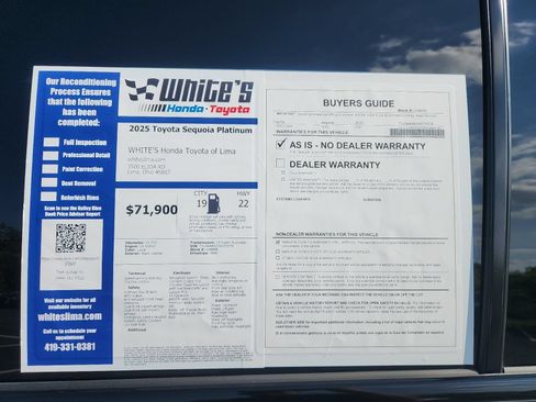 Used 2025 Toyota Sequoia Platinum AWD/4WD image 12