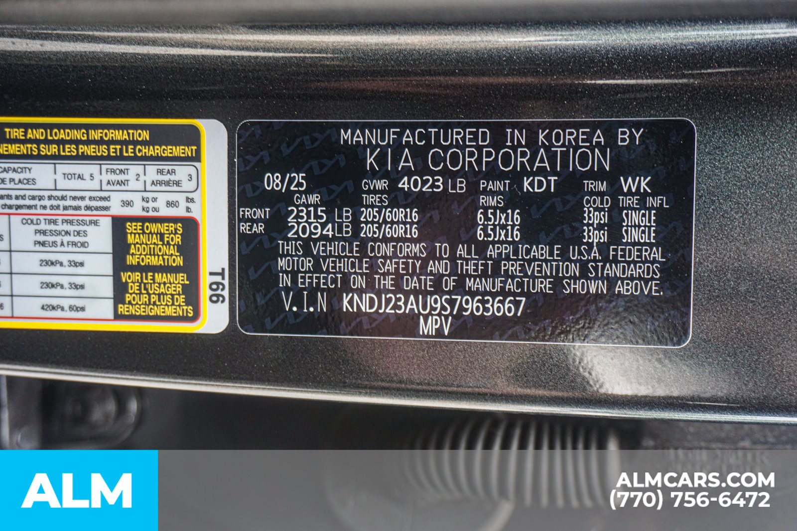 Used 2025 Kia Soul LX w/ LX Technology Package FWD image 60