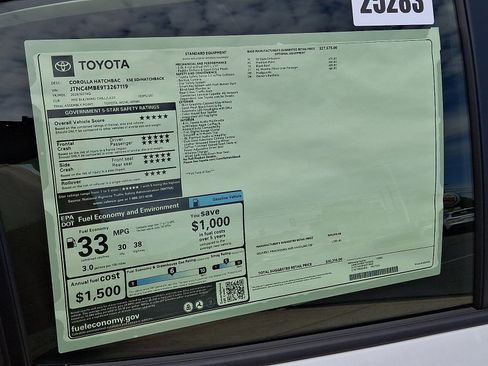 New 2026 Toyota Corolla XSE FWD image 7