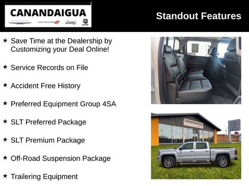 Used 2018 GMC Sierra 1500 SLT w/ SLT Premium Package AWD/4WD image 8