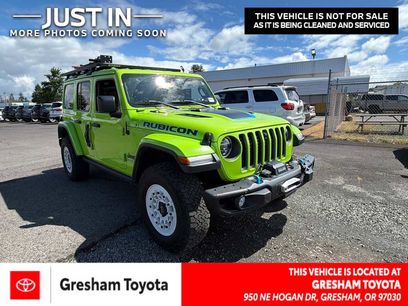Used 2021 Jeep Wrangler Unlimited Rubicon 4xe w/ Cold Weather Group