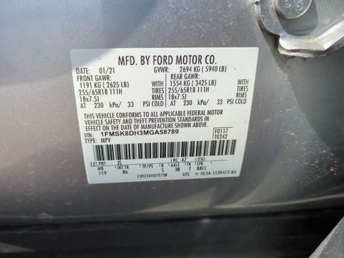 Used 2021 Ford Explorer XLT w/ Class III Trailer Tow Package AWD/4WD image 33