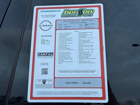 Used 2024 Audi SQ5 Premium Plus w/ S Sport Package image 27