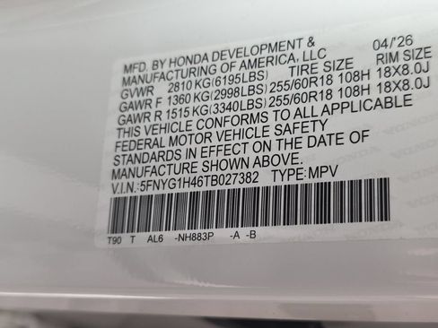 Certified 2026 Honda Pilot EX-L image 10