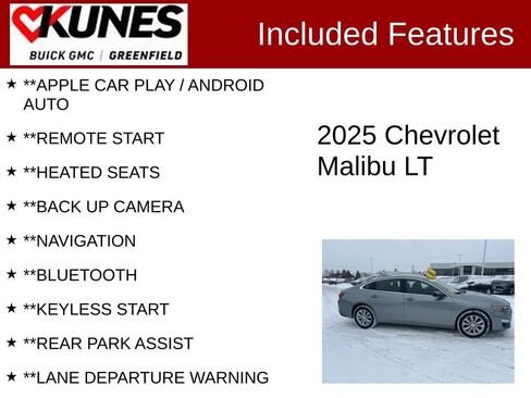 Used 2025 Chevrolet Malibu LT image 2