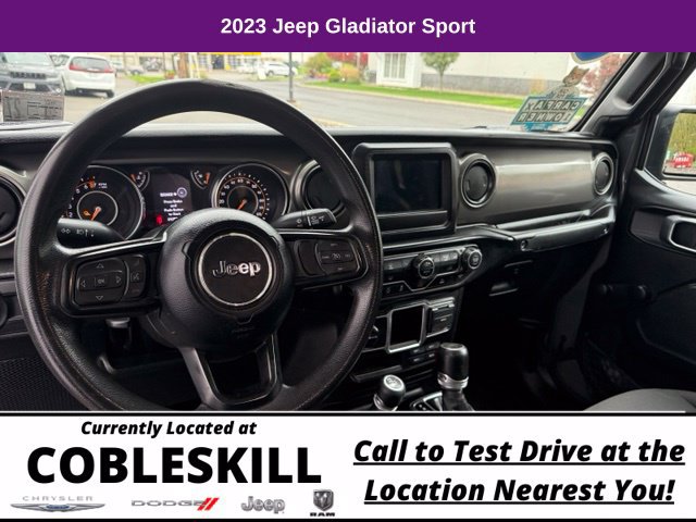 Used 2023 Jeep Gladiator Sport w/ Trailer Tow Package AWD/4WD image 11