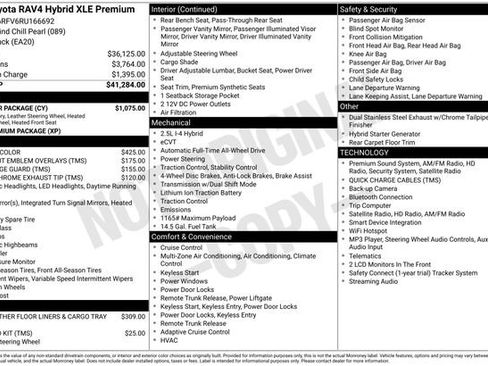 Used 2024 Toyota RAV4 XLE Premium w/ Weather Package AWD/4WD image 14
