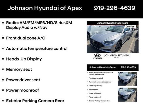 Used 2023 Hyundai Sonata Limited w/ Preferred Accessory Package image 11