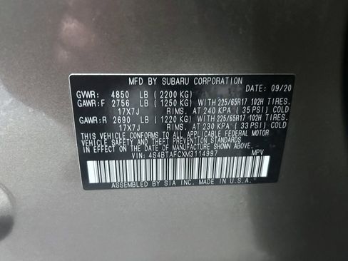 Used 2021 Subaru Outback Premium w/ Popular Package #1 image 25