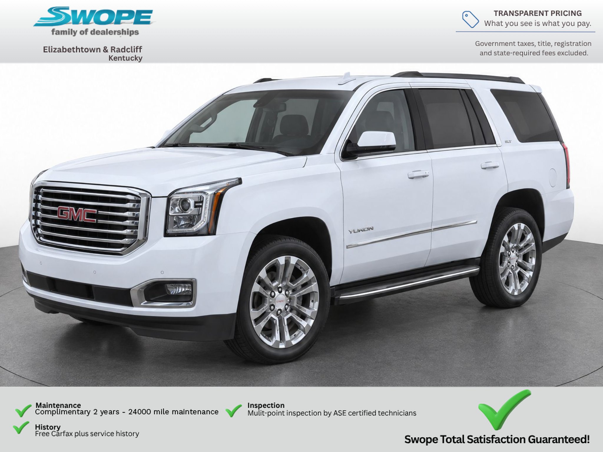 Used 2017 GMC Yukon SLT w/ Premium Edition AWD/4WD image 1