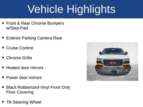 Used 2023 GMC Savana 2500 w/ Driver Convenience Package image 4