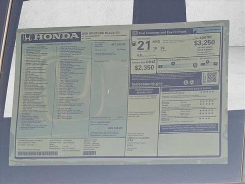 New 2026 Honda Ridgeline Black Edition image 18