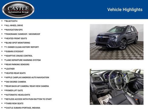 Used 2023 Subaru Ascent Limited w/ Technology Package AWD/4WD image 3