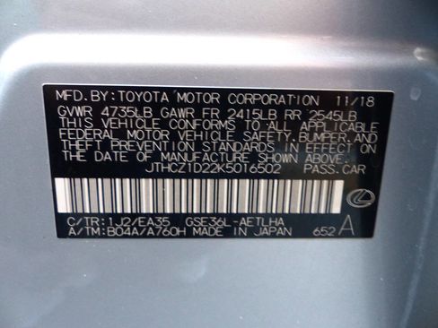 Used 2019 Lexus IS 350 AWD image 21