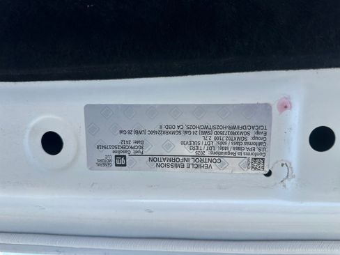 Used 2025 Chevrolet Silverado 1500 Custom Trail Boss w/ Dark Appearance Package image 33