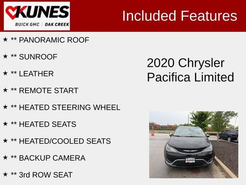 Used 2020 Chrysler Pacifica Limited FWD image 2