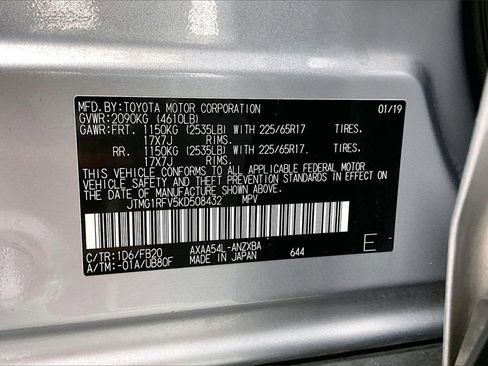 Used 2019 Toyota RAV4 LE image 35