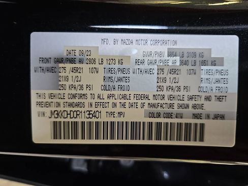 Used 2024 MAZDA CX-90 3.3 Turbo w/ Premium Package AWD/4WD image 38