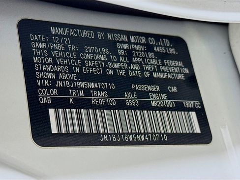 Certified 2022 Nissan Rogue Sport SV image 34