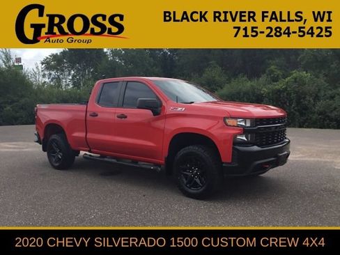 Used 2020 Chevrolet Silverado 1500 Custom Trail Boss w/ Custom Convenience Package AWD/4WD image 1