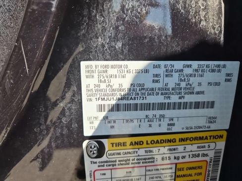 Certified 2024 Ford Expedition XLT AWD/4WD image 25