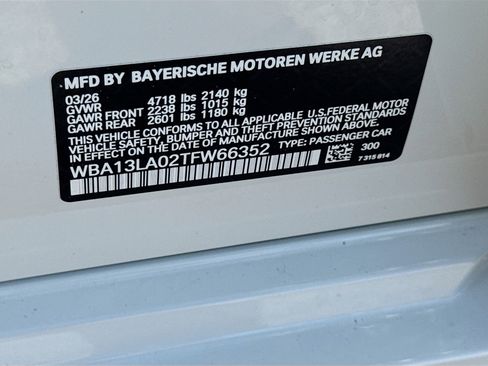 New 2026 BMW 330i Sedan w/ M Sport Package RWD image 43
