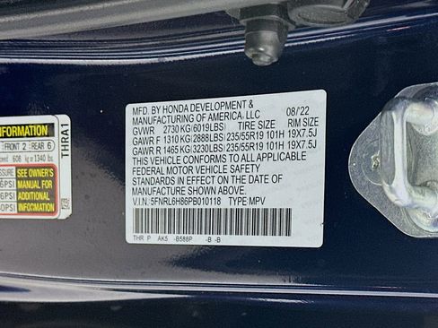 Used 2023 Honda Odyssey Touring image 35