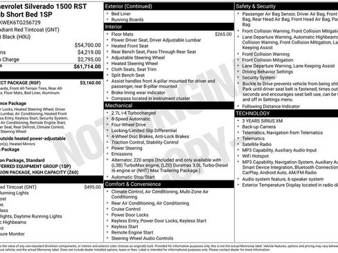 New 2026 Chevrolet Silverado 1500 RST w/ RST Select Package AWD/4WD image 5