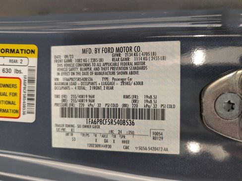 Certified 2024 Ford Mustang GT Premium RWD image 26