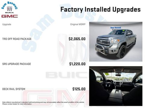 Used 2016 Toyota Tundra SR5 w/ TRD Off Road Package RWD image 3
